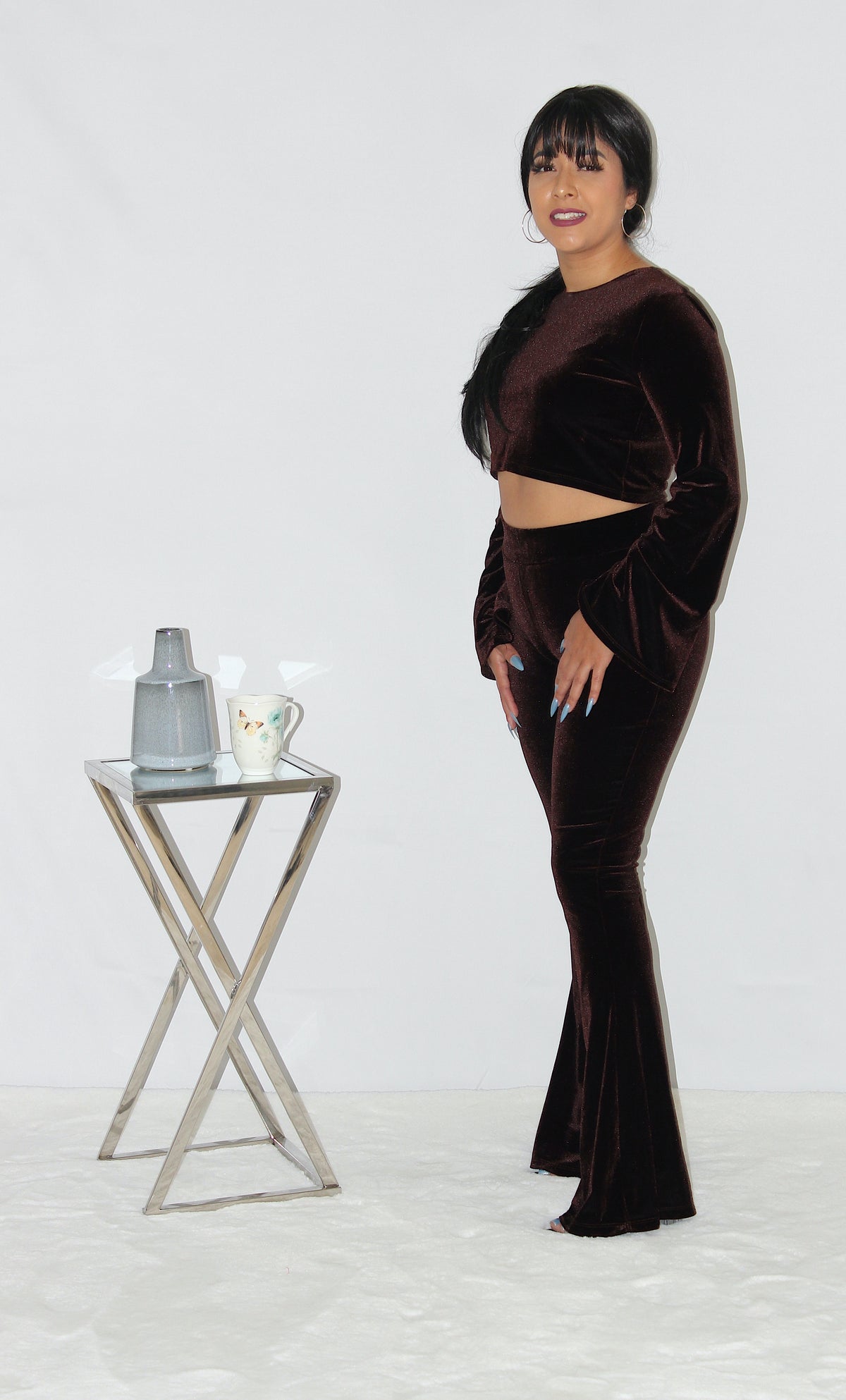 Mix & Match Velvet Set Two Piece - Sassy Princess